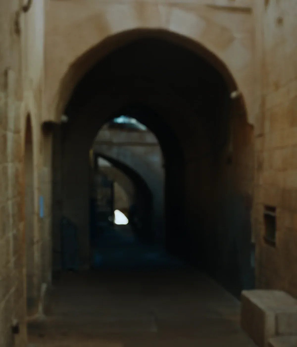 A corridor in Jerusalem