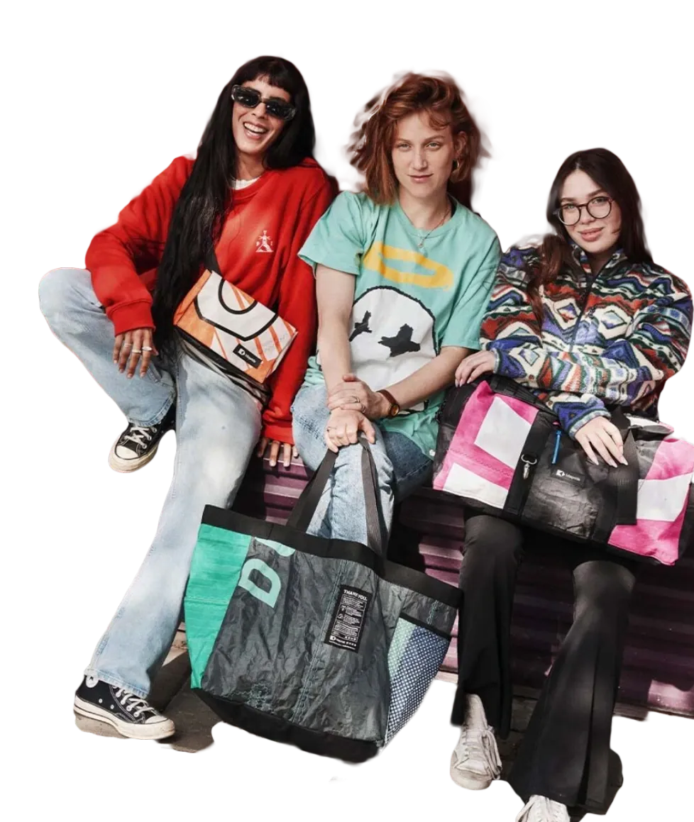 A group of women are dressed in colorful clothing