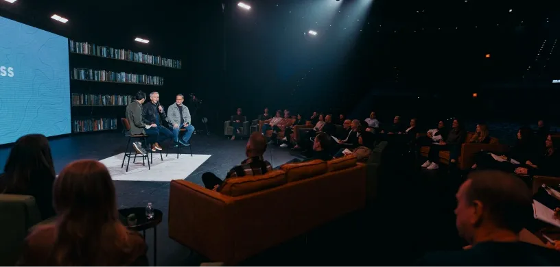 A crowd shot from the recording of Israel Masterclass